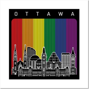 Ottawa LGBT Flag Posters and Art